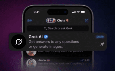 Telegram vai ganhar integração e chat com Grok, a IA de Elon Musk