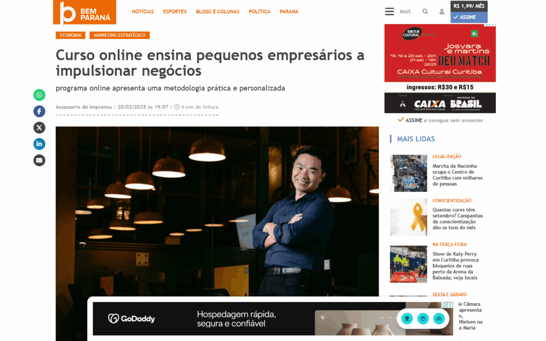 Curso ensina pequenos empresários a impulsionar negócios com marketing estratégico
