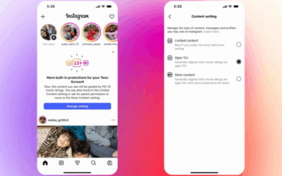 Instagram terá classificação indicativa para adolescentes igual ao cinema