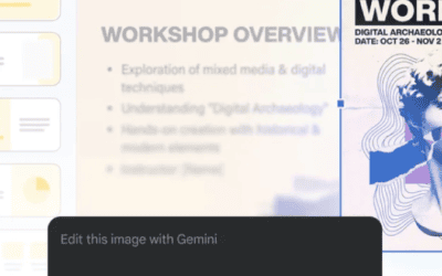 Google lança Pics, novo gerador e editor de imagens com IA integrado ao Workspace